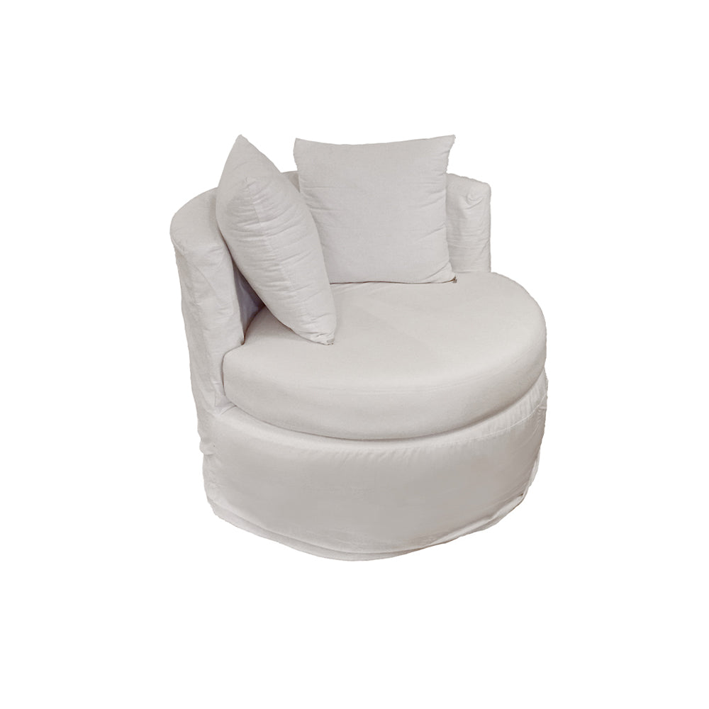 Sillón Rhodus Off White